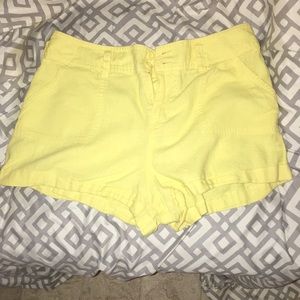 Forever21 yellow shorts